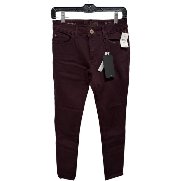 DL1961 Florence Instasculpt 4 Way 360 Stretch Skinny Jeans Pinot NWT Size 27